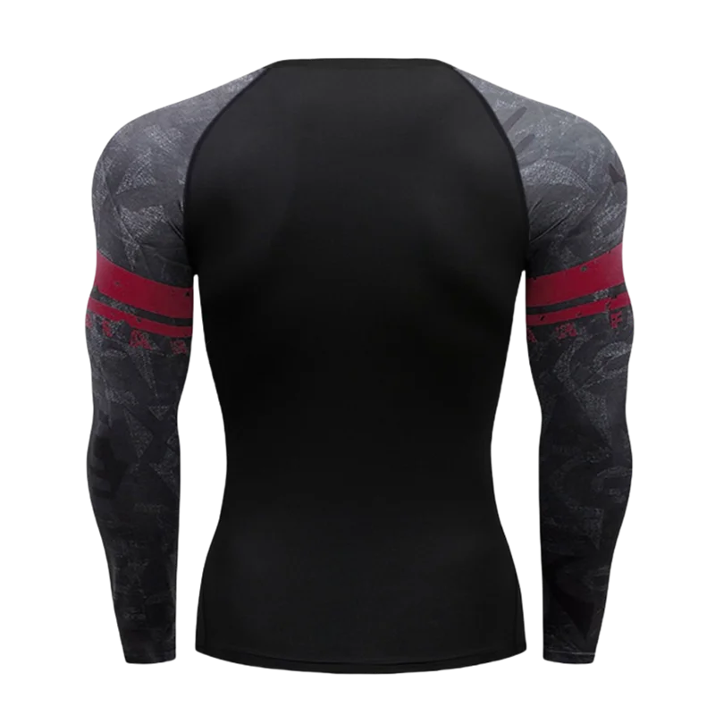Sun Protection Second Skin Breathable Compression Shirt Men Rashguard Jiu Jitsu Fitness Gym Running Outdoors Sports T-Shirts Men