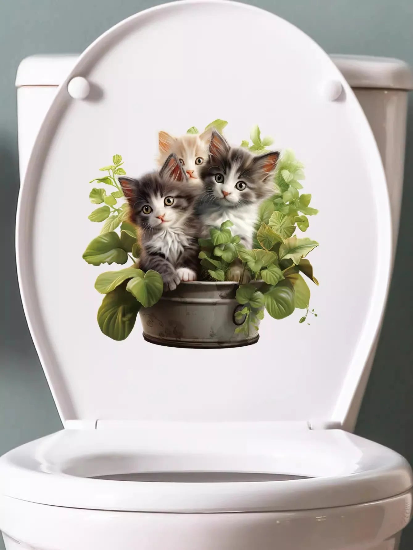 C204# Cute Puppy Wall Sticker For Kids Room Background Home Decoration Mural Living Room Wallpaper Funny Decal