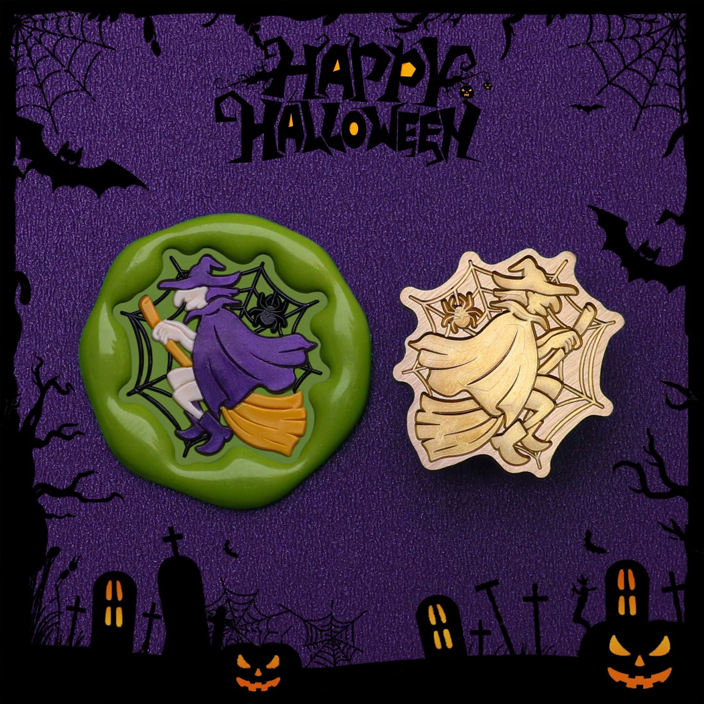 Wax Seal Stamp Halloween A Copper Head For Christmas Gift DIY Scrapbooking & Stamping Cards Envelopes Card Making Supplies