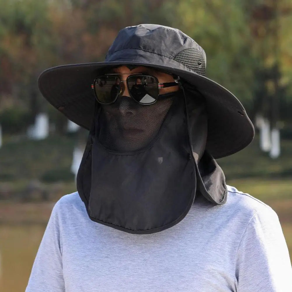 Bucket Hats Sun Hat Sun Protection Spring Summer Waterproof Boonie Hat for Men Fishing Hiking Garden Safari Beach