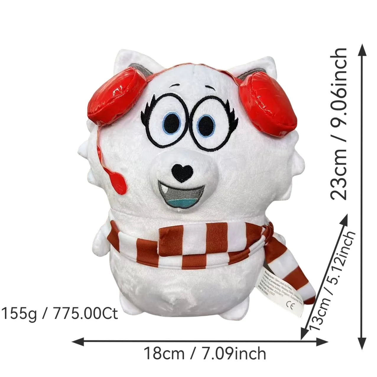 New 23cm Tyler and Snowi Snuggle Bundle Plush Toys Cute Soft Stuffed Home Room Decor Dolls For Kid Birthday Christmas Gift