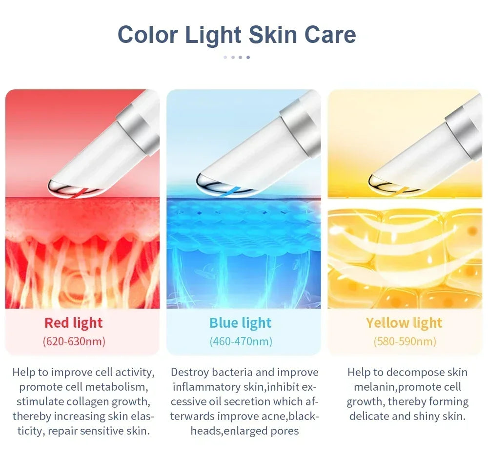 Electric Eye Massager EMS Microcurrent Skin Lifting Reduce Eye Wrinkles Remove Dark Circles Hot Vibration Beauty SkinCare Device