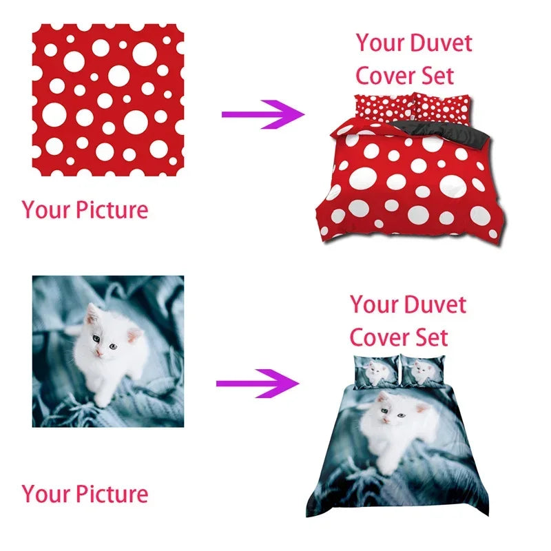 3D Butterfly Flowers Duvet Cover Luxury Home Bedding Set 3 Piece Set with 2 Pillowcases Zipper Family Colleague Christmas Gift