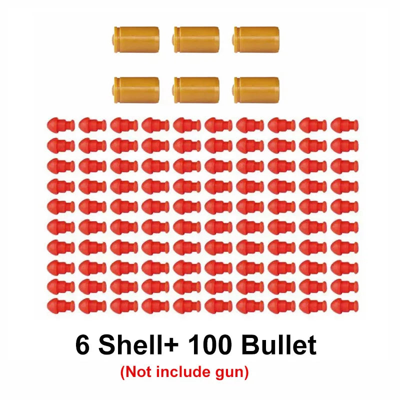 USP Toy Gun Continuous Fire With Laser Throwing Shell Empty Hanging Pistol Outdoor Game Launcher Christmas Gift for Boys