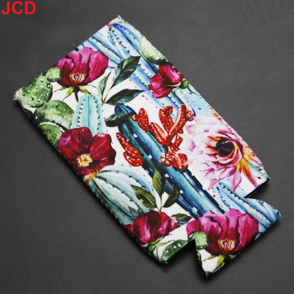 Silicone World Portable Cola Beer Sleeve Water Bottle Cover 330ML Neoprene Insulation Cover Bag Camping Can Cup Soda Drink Cover