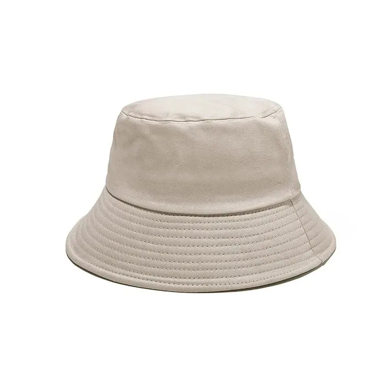 Unisex Summer Foldable Bucket Hat Women Sunscreen Cotton Outdoor Fishing Hunting SunCap Men Basin Chapeau UV Prevent HipHop Hats