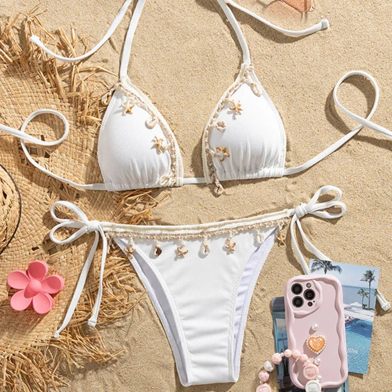 Wine Red Sexy Bikinis Female Swimsuits Women's Swimwear Push Up Swim Wear Bathing Suits Brazilian Bikini Set Beach Pool Bather