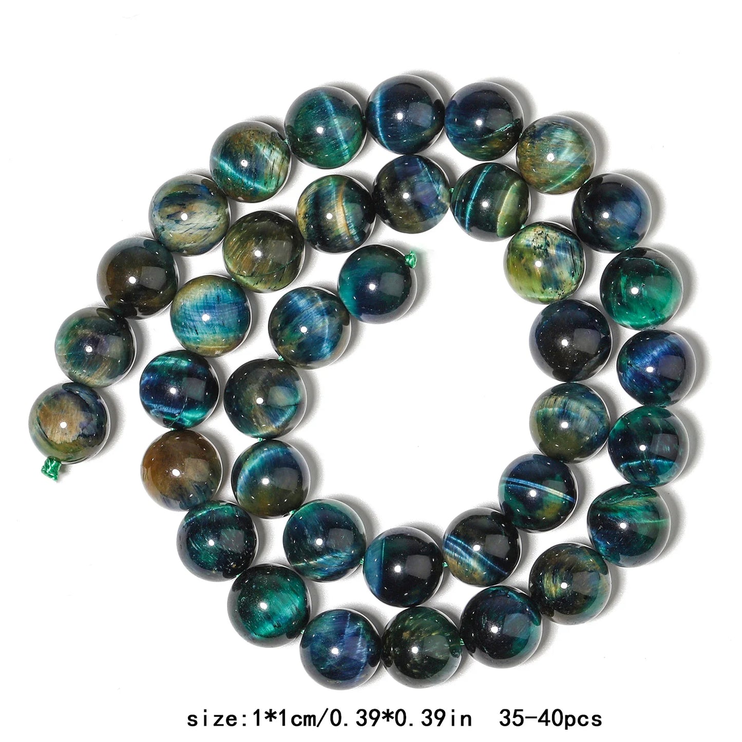 4/6/8/10mm High Qulity Tourmaline Beads Natural Stone Round Colorful Loose Beads for Jewelry Making Supplier Bracelets Accessory