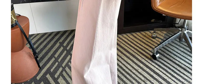 Summer Pregnant Woman Washed Cotton Trousers High Waist Ankle-length Plus Size Maternity Casual Pants Wide Legs Pregnancy Pants