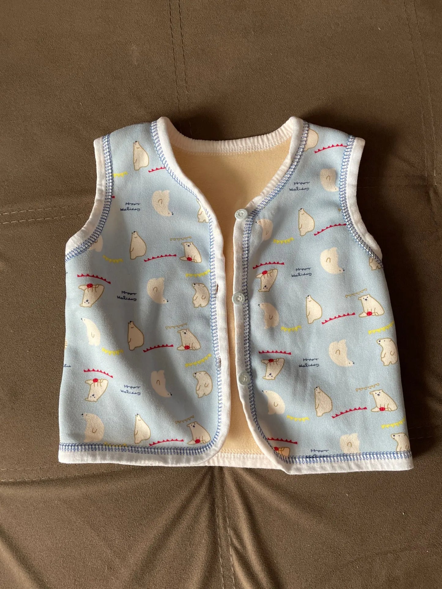 Unisex 6M-6Y Fall Vests Baby Girl Winter Clothes Kids Waistcoats Cardigan Children's Clothing Toddler Vest Boy Jacket Corduroy