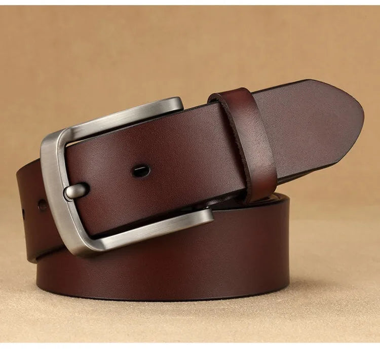 High Quality men's belt Luxury Brand alloy needle buckle fashionable belt men's jeans paired with men and women belt
