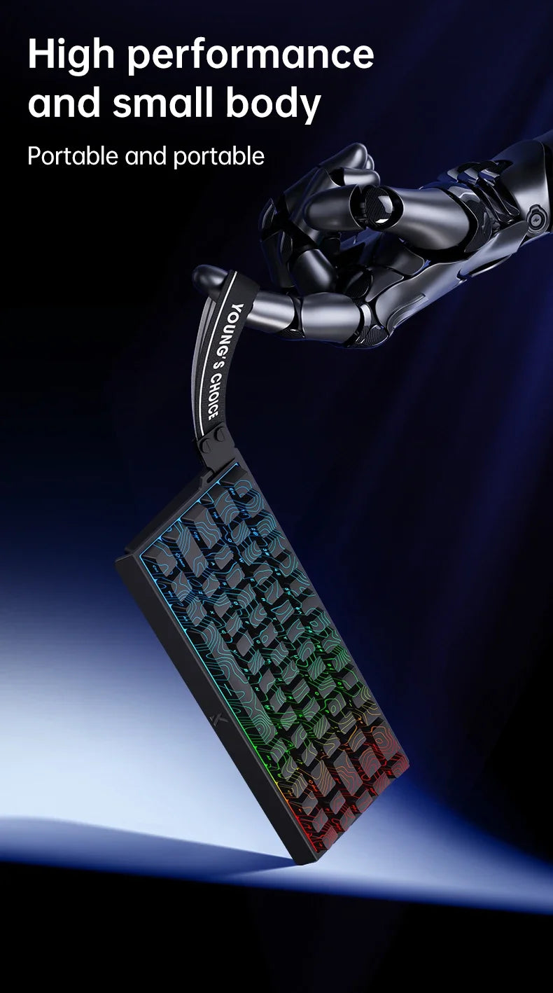 MCHOSE Ace68 RGB 8K Mechanical Keyboard ,Magnetic Switch,0.01mm RT Accuracy,128K Scan Rate,Customs Gaming Keyboards