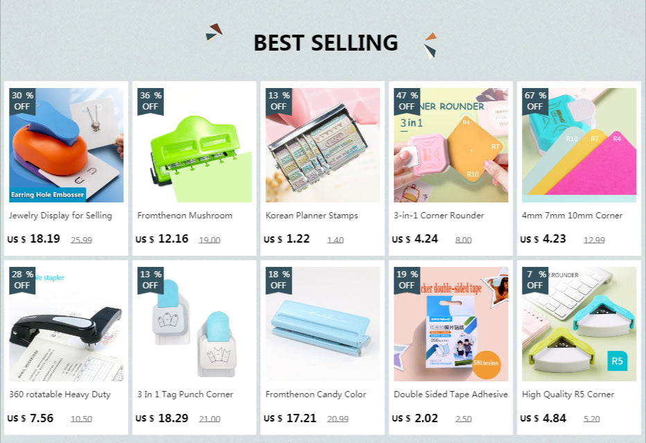 Fromthenon Cute Date Stamp Planner Stamps Bussiness Rubber Stamp with Adjustable Date Diary School Supplies Office Stationery