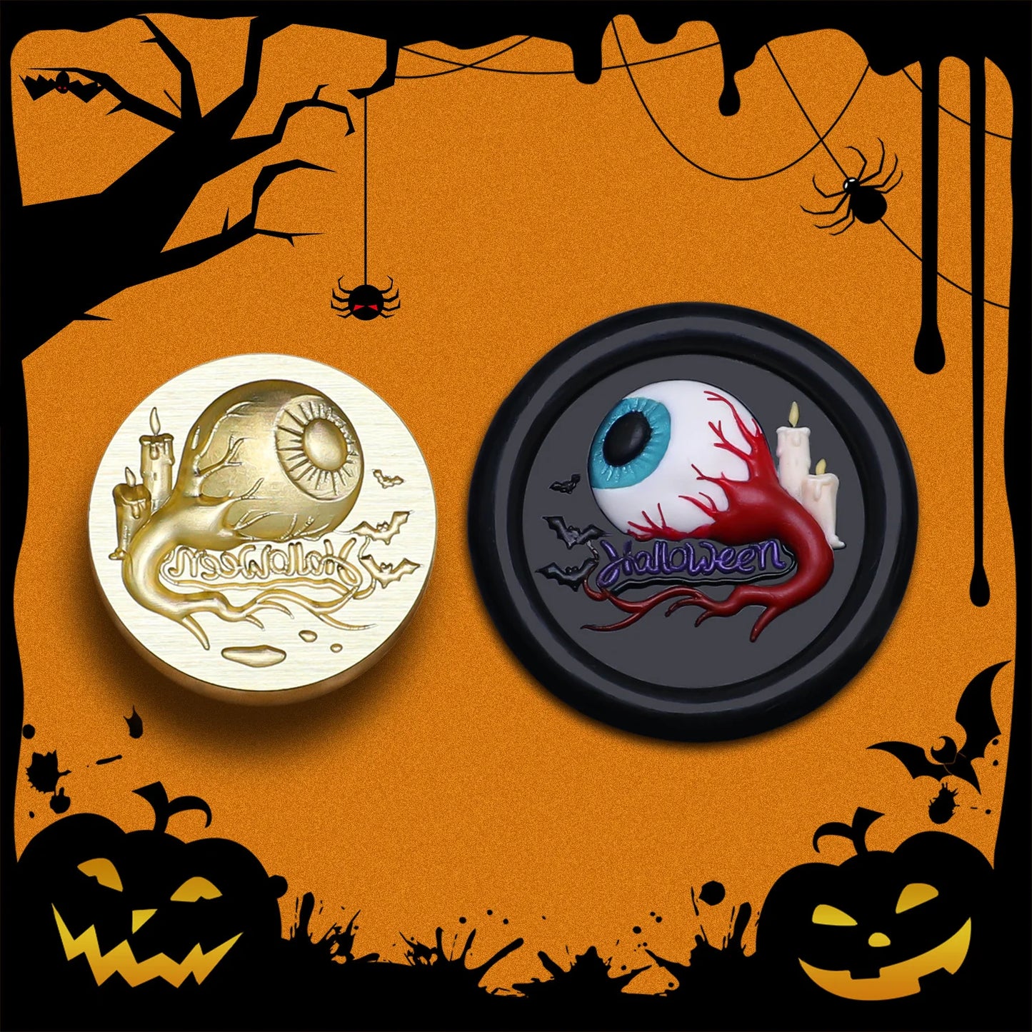 Wax Seal Stamp Halloween A Copper Head For Christmas Gift DIY Scrapbooking & Stamping Cards Envelopes Card Making Supplies