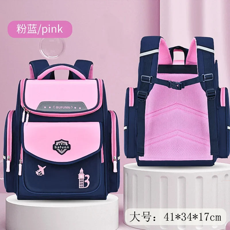 waterproof Children School Bags Girls boys Primary school backpack Orthopedic Backpack schoolbag kids book bag Mochila Infantil