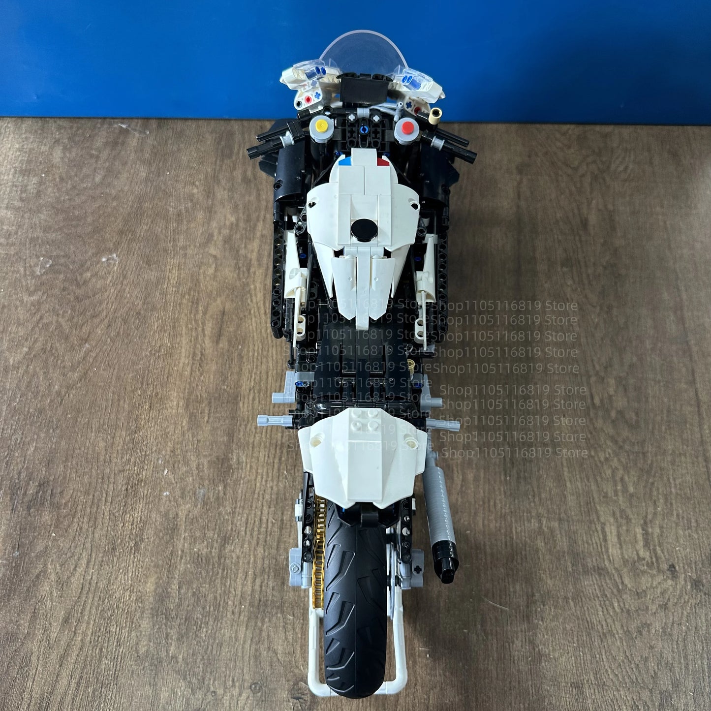 M1000  RR Tech Motorcycle Building Blocks 42130 1920Pcs MOC Bricks Mechanical Group Vehicles Racing Car Model Kit Christmas Gift