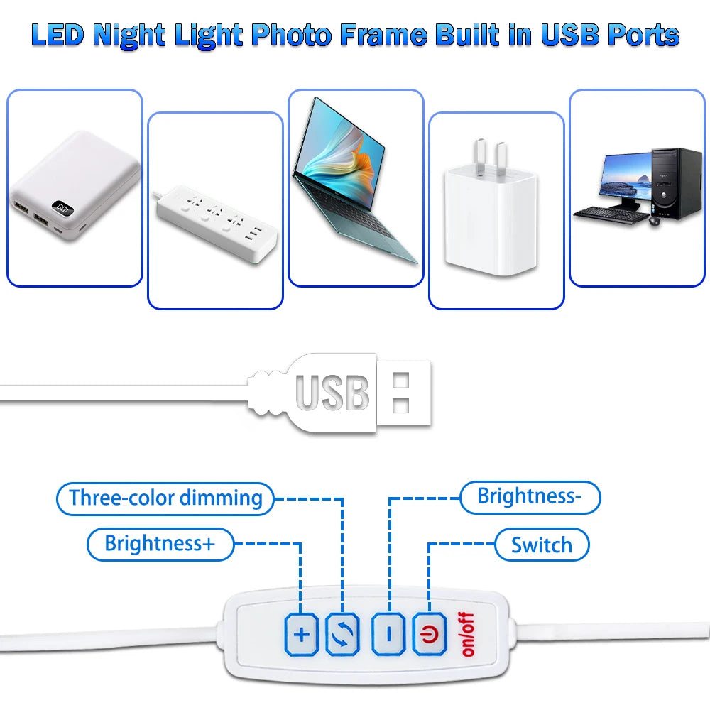 Beautiful city, Japan, Mount Fuji light picture frame, Led night light, wall light, home decoration, Christmas gift, moon light