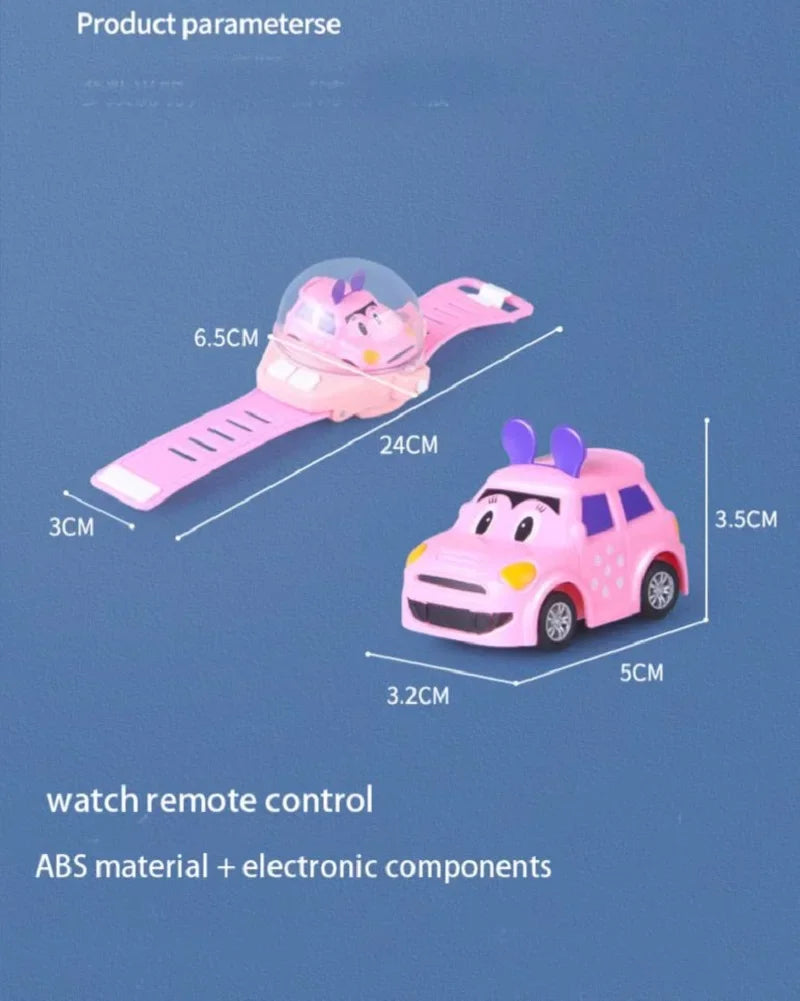 2.4G Mini Watch Control RC Car - Cute Kids’ Companion Toy | Birthday & Christmas Gift for Boys & Girls