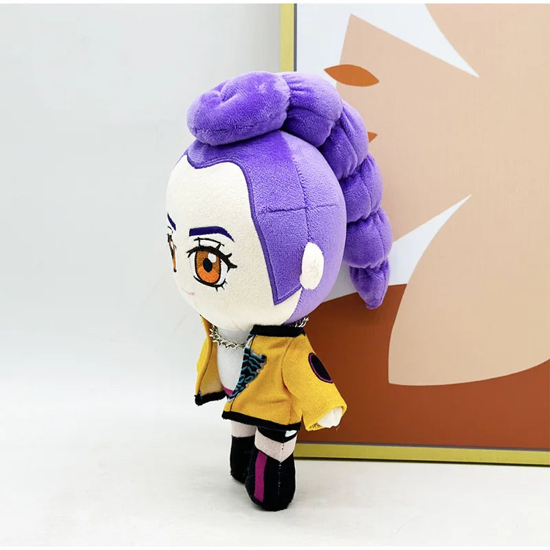 Kpop Demon Hunters Anime Movie Plush Tiger Crow Cosplay Props Mascot Halloween Cosplay Accessories Christmas Birthday Gifts