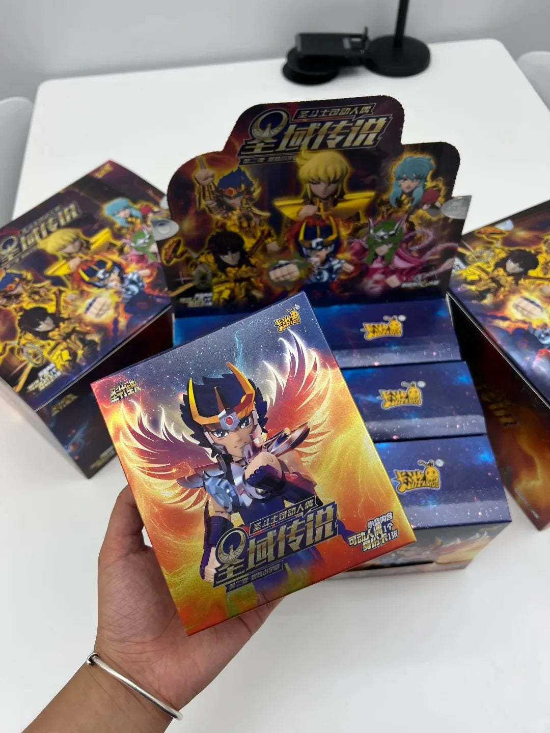 Kayou Saint Seiya Card Legend Of Doll Sanctuary Series Blind Box Of Gold Will Peripheral Christmas Gift Original Box Toy