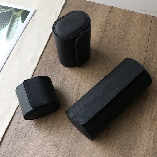 Travel Watch Storage Box Leather Watch Display Case Storage Box Watch Organizers Men Christmas Gift Watch Travel Case Watch Box