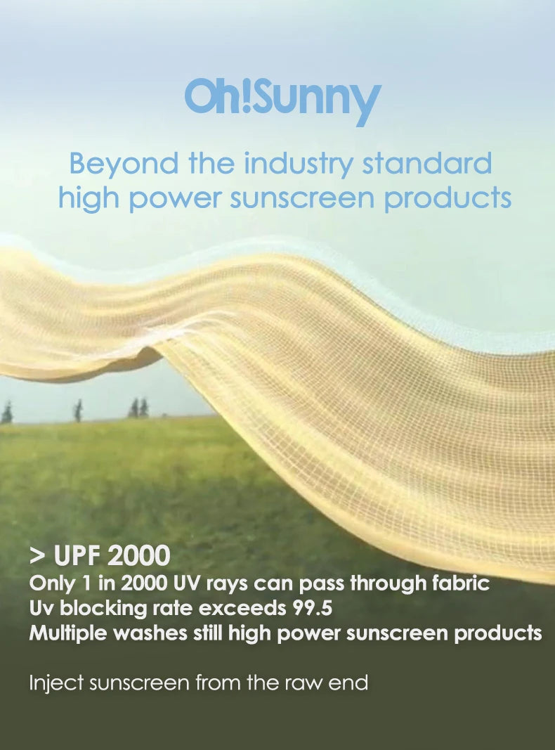 OhSunny Women Clothing Anti-UV Coats Hooded Sun Protection with Strip Loose Breathable Long Sleeve Sport Cycling Clothes