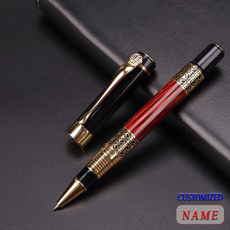 Customize Luxury Gel Pen School Supply Stationery Store Metal Ballpoint Office Accessories Custom Writing Metal Beautiful