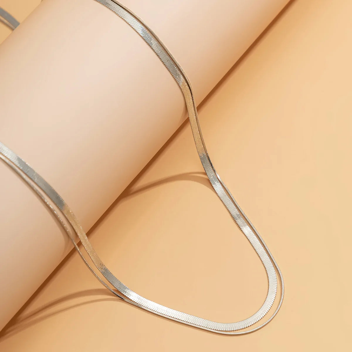 Sexy Double Layer Flat Snake Chain Waist Belly Belt for Women Girls Summer Beach Bikinis Body Chain Party Jewelry Accessories