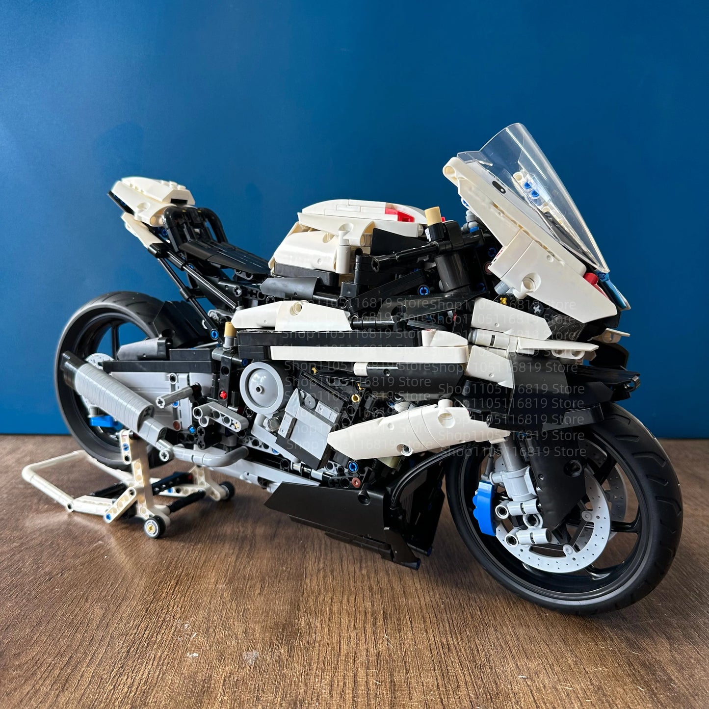 M1000  RR Tech Motorcycle Building Blocks 42130 1920Pcs MOC Bricks Mechanical Group Vehicles Racing Car Model Kit Christmas Gift