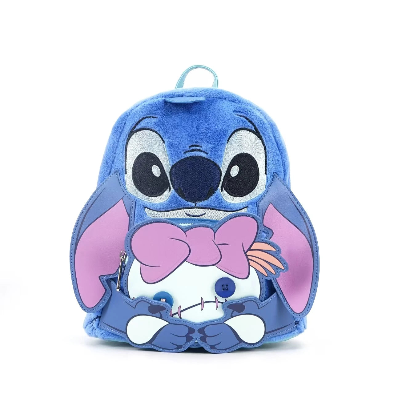 Parks Stitch Scrump Blumen Ukulele Mini Rucksack Pu Leather Student Backpack Stationery Christmas Gift