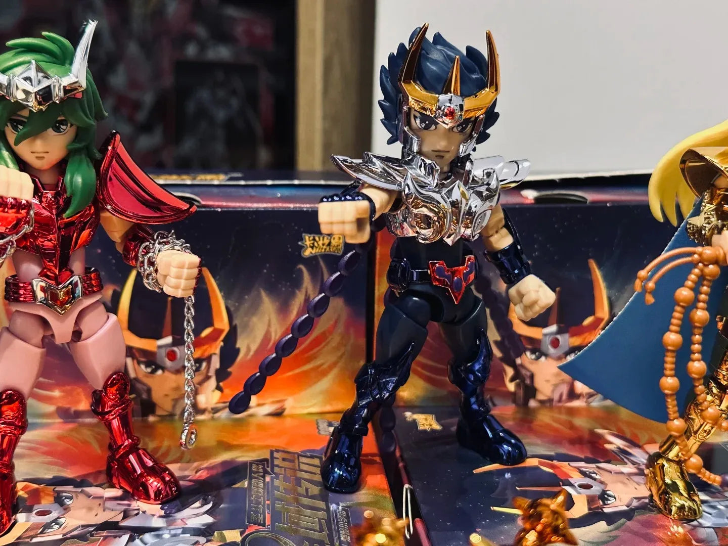 Kayou Saint Seiya Card Legend Of Doll Sanctuary Series Blind Box Of Gold Will Peripheral Christmas Gift Original Box Toy