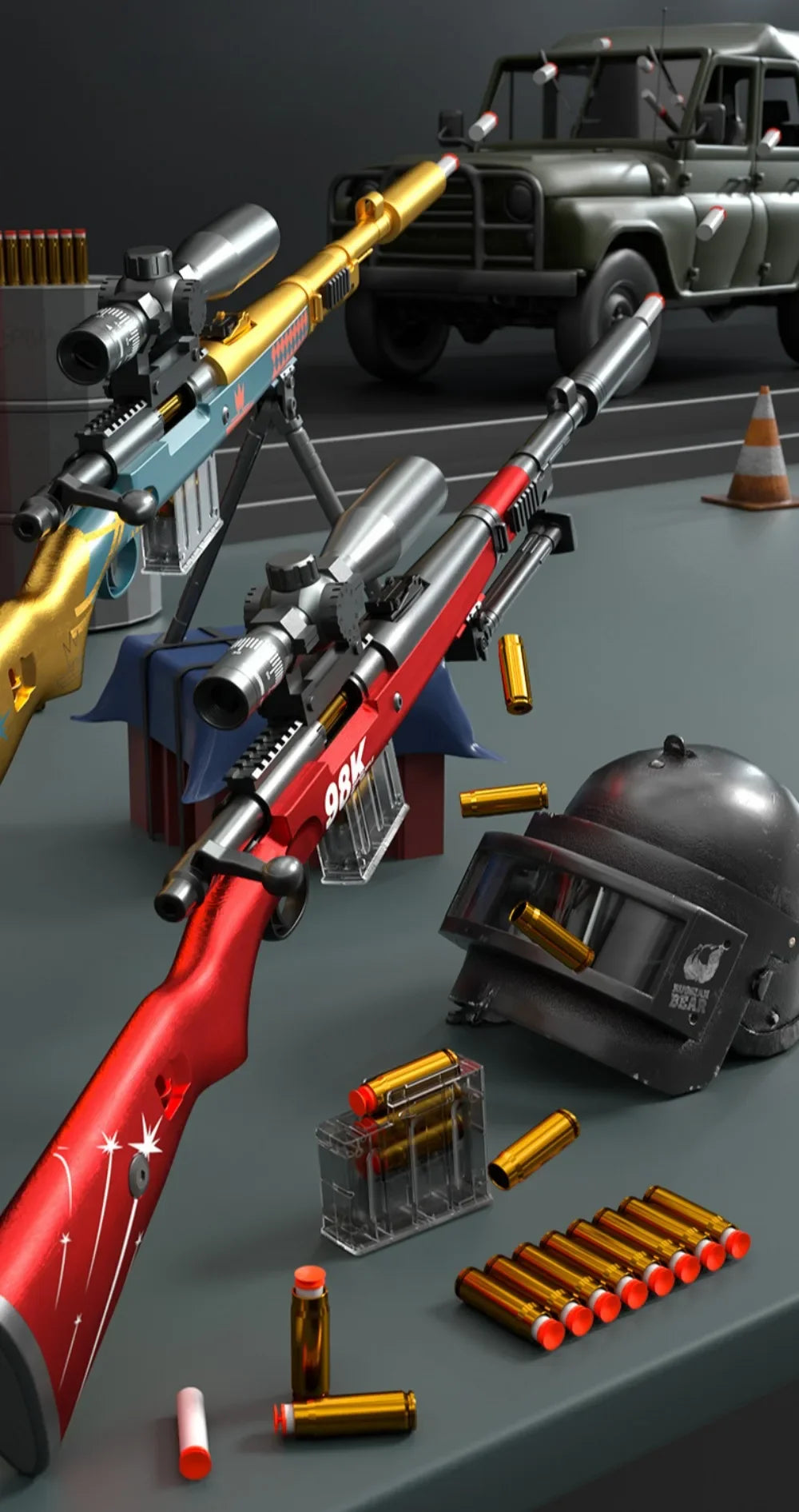 Awm Manual Launchable Safety Shell-Throwing Soft Bullet Toy Gun Sniper Rifle Outdoor CS Shoot Game for Adult Boy Christmas Gift