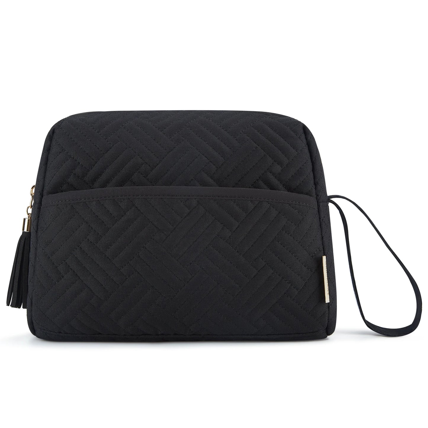 BAGSMART Large Capacity Makeup Bag for Travel Cosmetic Bags Elegant Roomy Waterproof Toiletry Case Organizer Make Up Accessories