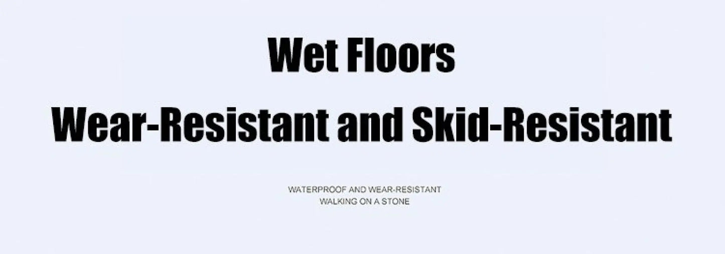 Waterproof Tall Silicone Shoe Covers Antislip Outdoor Travel Rainproof Boot Covers