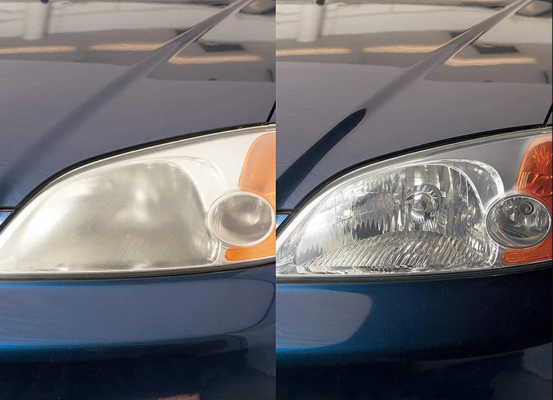 Car Headlight Restoration Polishing Kits Chemical Brightener Headlamp Repair Light Lens Polisher Cleaning Paste Refurbish Tool