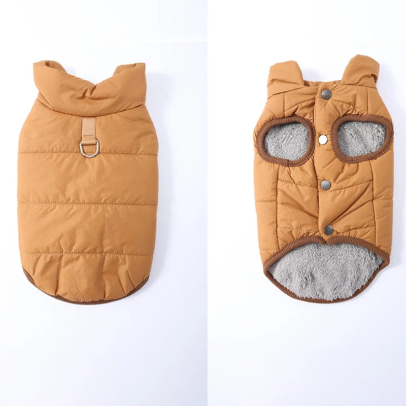 Winter Warm Dog Coat Jacket Windproof Pet Clothes for Small Medium Dogs Cat Padded Clothing Chihuahua Clothes Pet Supplies
