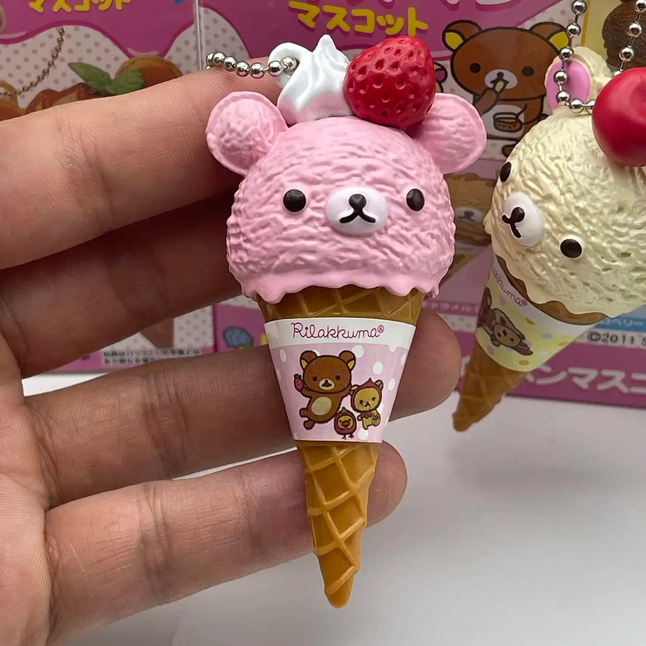 New Rement Easy Bear Ice Cream Ice Cream Blind Box Food Play Diy Cake Gift Pendant Pendant Children'S Birthday Christmas Gift