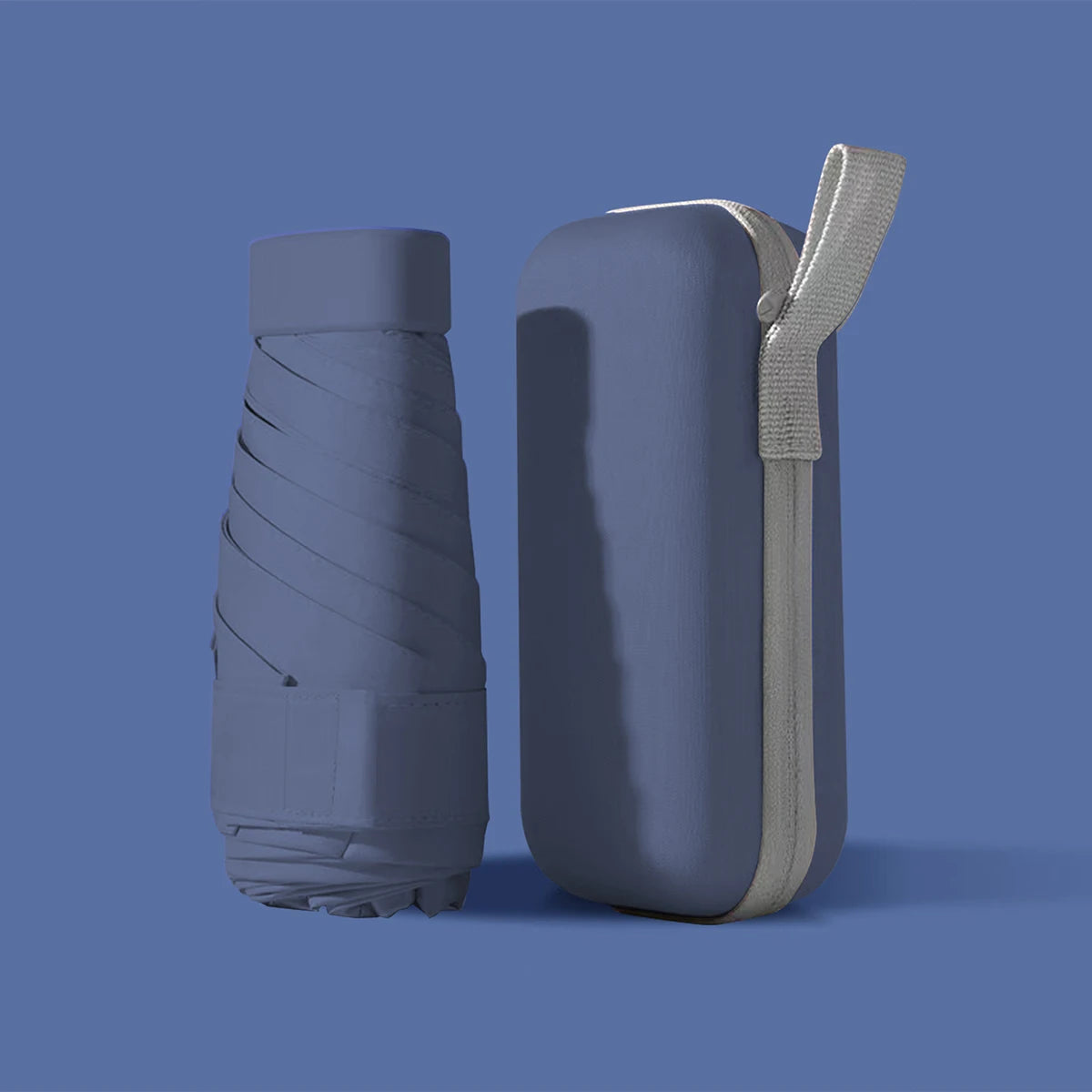 Mini Compact Pocket Umbrella for Women Light 5 Folding Sun Protection Sun and Rain Small Card Bag Umbrellas Paraguas