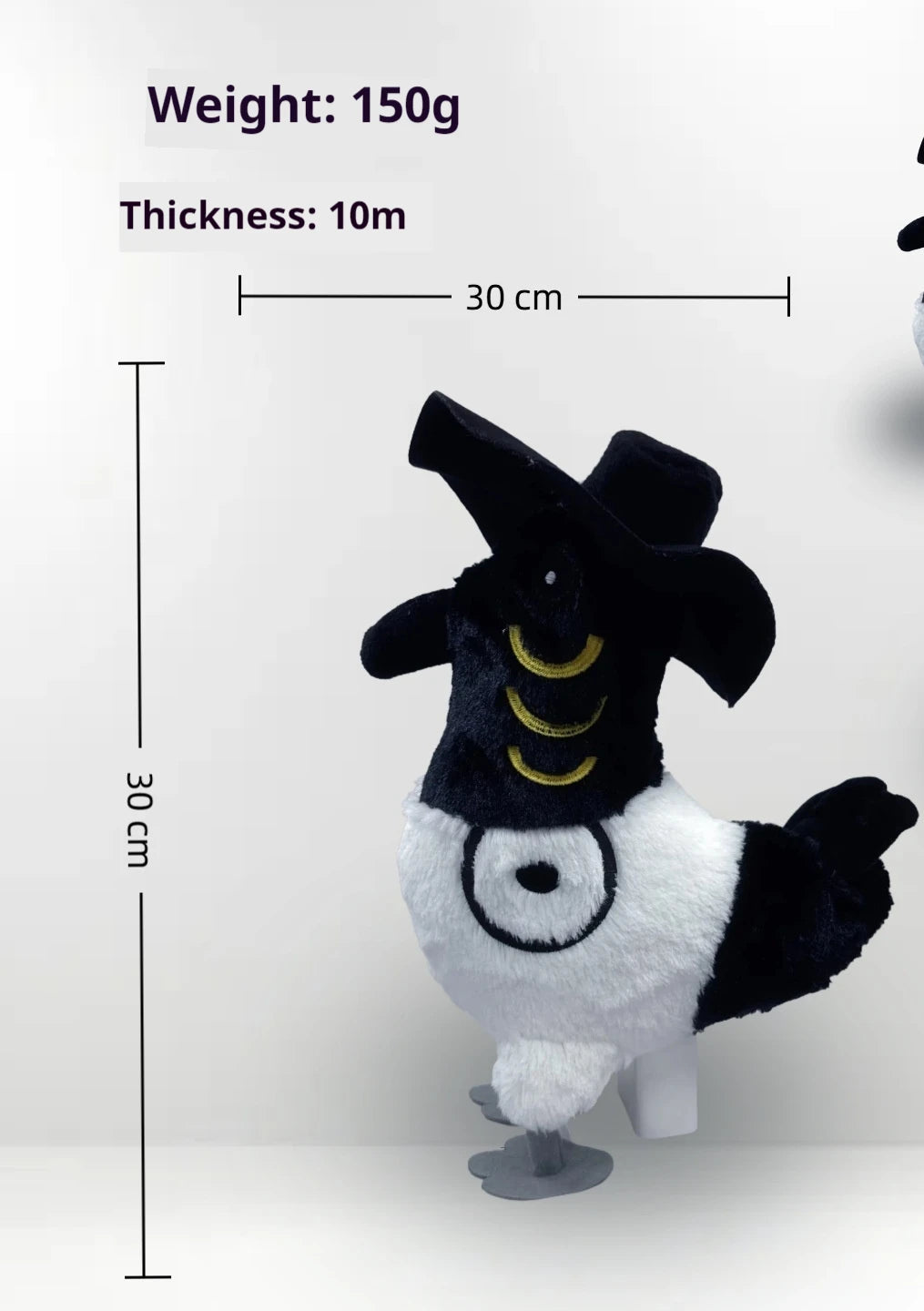 25cm Cute Kpop Demon Hunters Plush Doll Celebrity Fans Blue Tiger Doll Tv Themed Plush Toys Sofa Car Decoration Christmas Gift