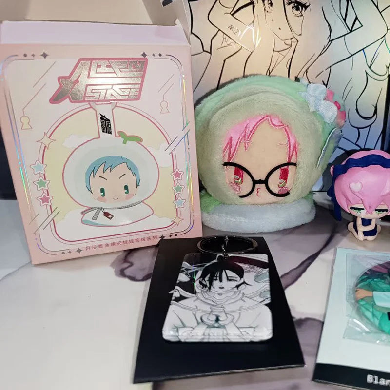 Sunny Doll Series Alien Stage Anime Blind Box Trendy Cute Pendants Collectible Toys For Girls Christmas Gift