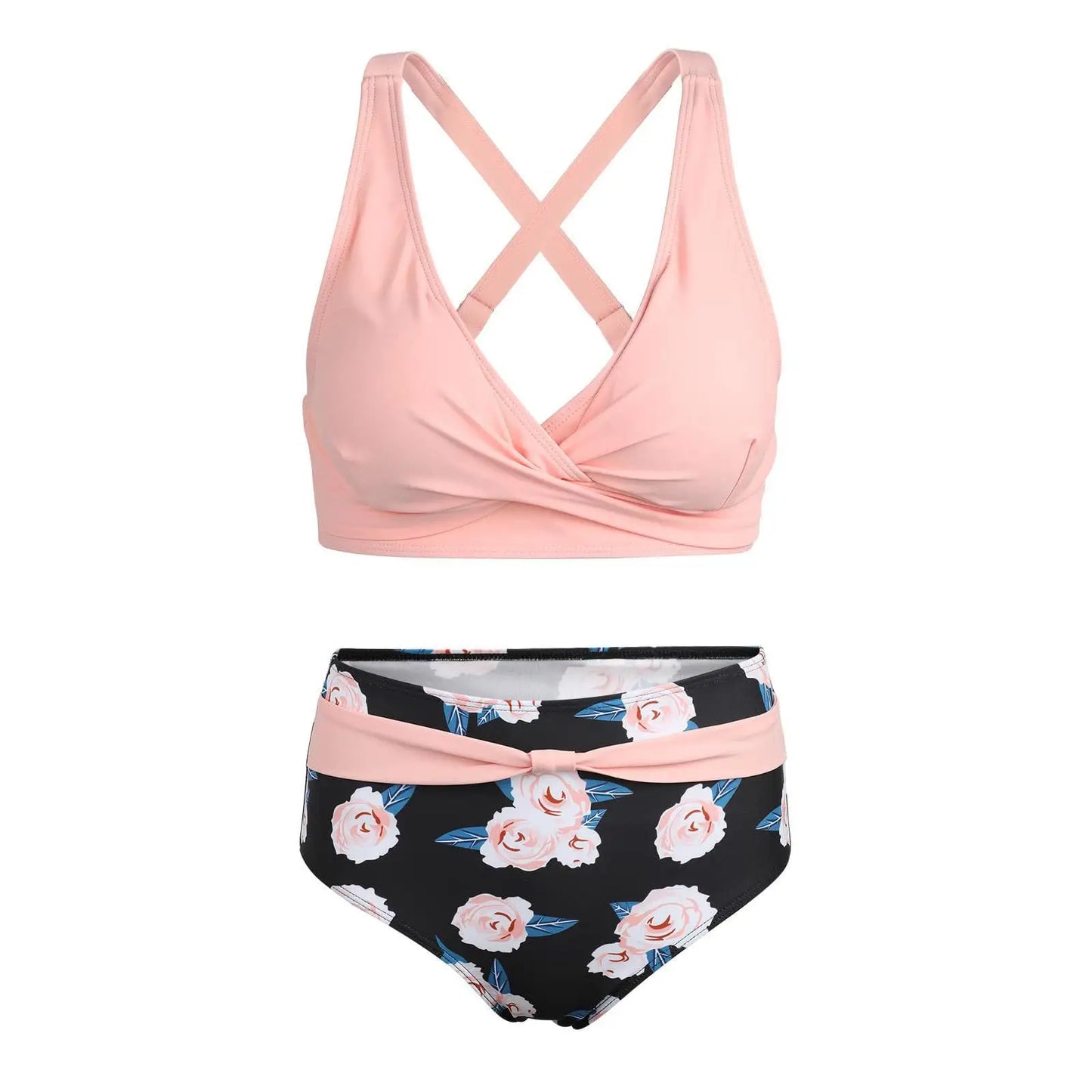 Sexy Polka Dot High Waist Bikini 2024 Push Up Swimsuit Female Swimwear Women Red Bikinis Set Bather Beachwear Bathing Suit Pool