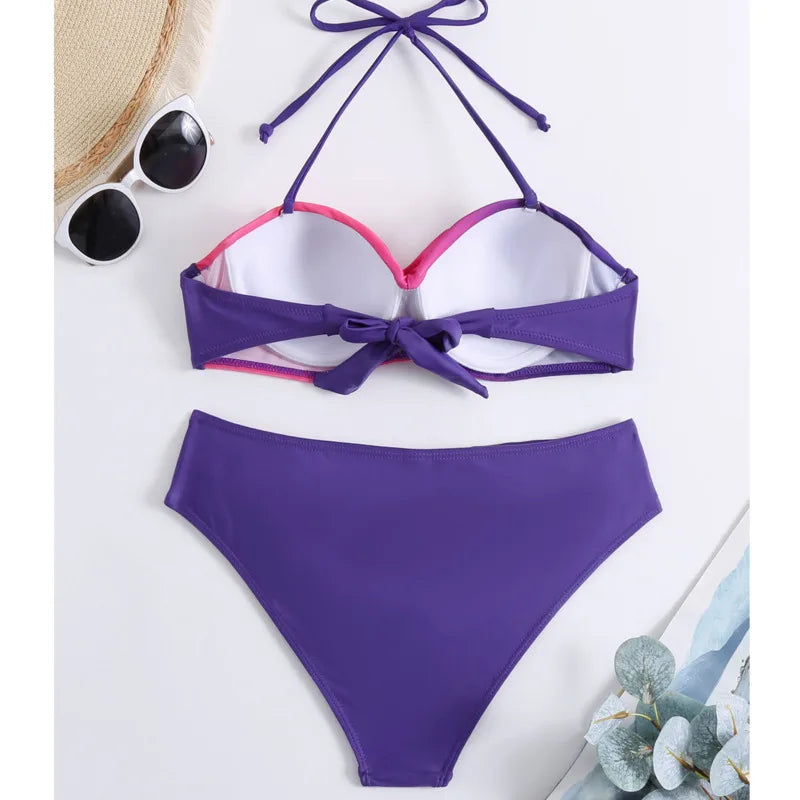 Summer Sexy Bikinis Female Swimsuits Women Swimwear Push Up Swim Wear Bathing Suits Brazilian Bikini Set Beachwear Pool Bather