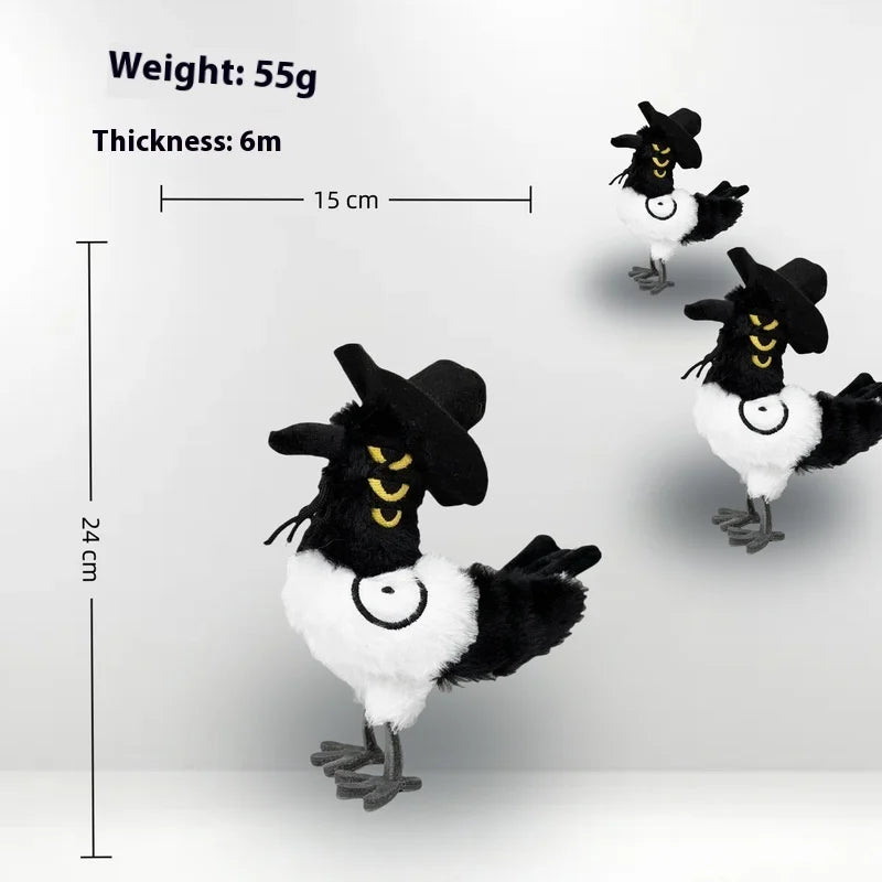 25cm Cute Kpop Demon Hunters Plush Doll Celebrity Fans Blue Tiger Doll Tv Themed Plush Toys Sofa Car Decoration Christmas Gift