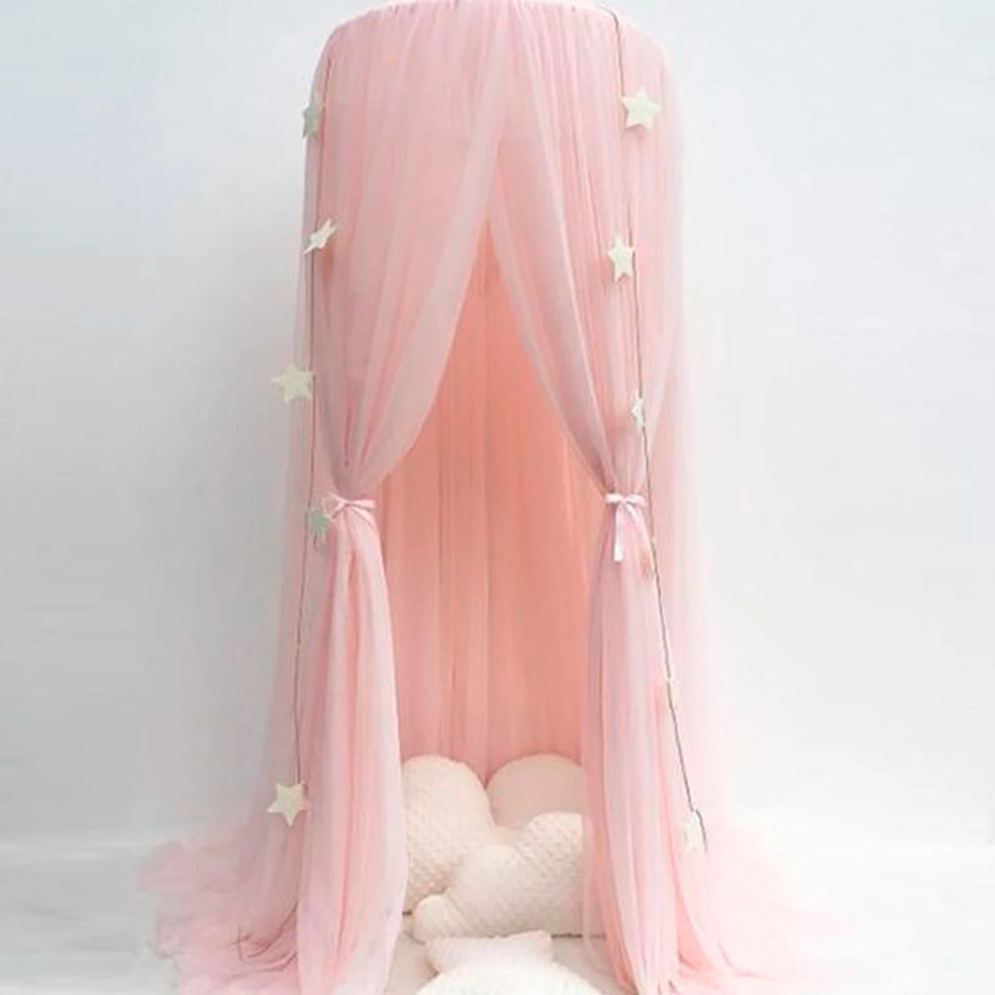 Elegant Color Home Mesh Mosquito Net Children Bed Canopy Netting Kid Baby Bedroom