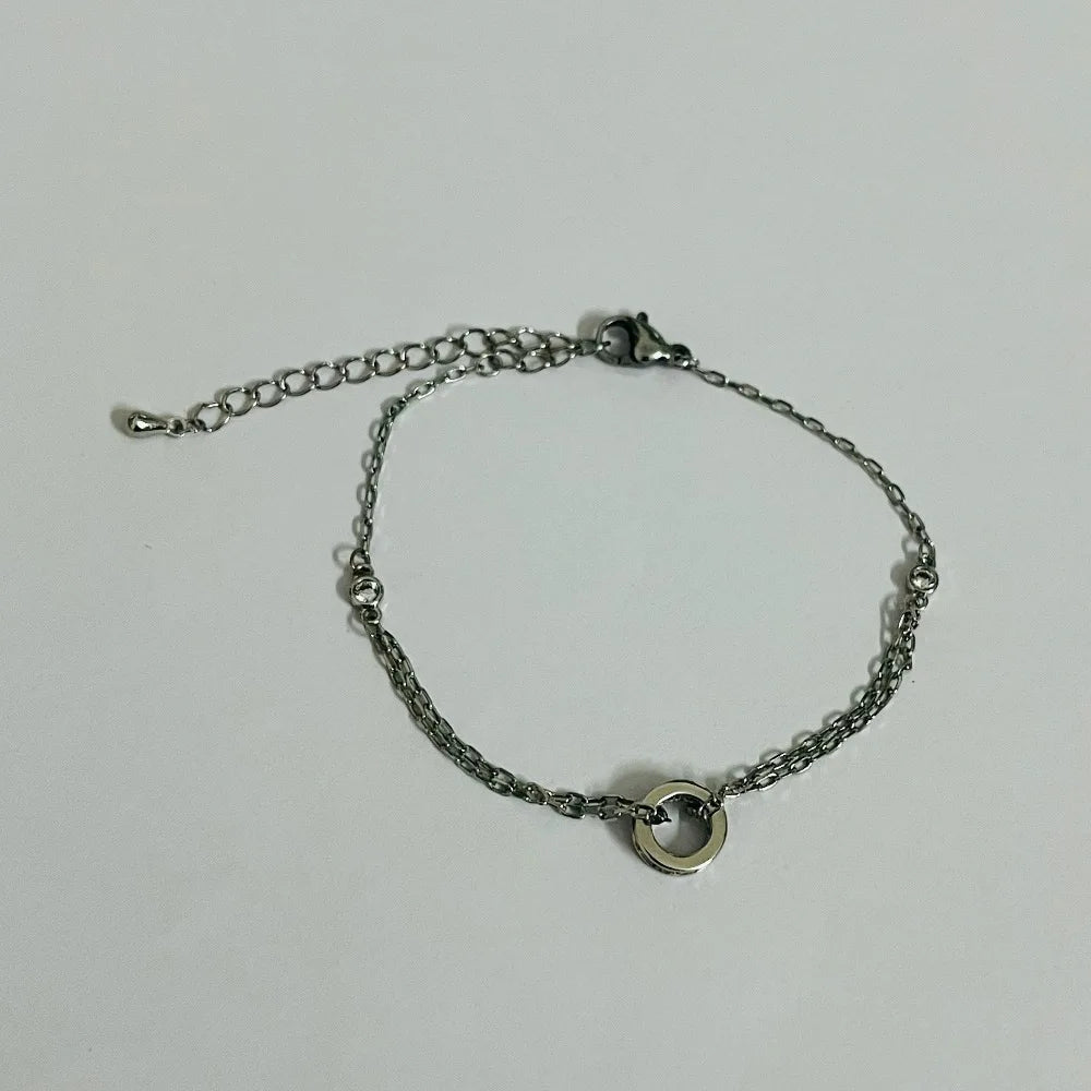 New Fashion Women's Bracelet, Shining Exquisite Chain Women's Jewelry, Suitable for Women's Daily Wear Bracelet, Christmas Gift