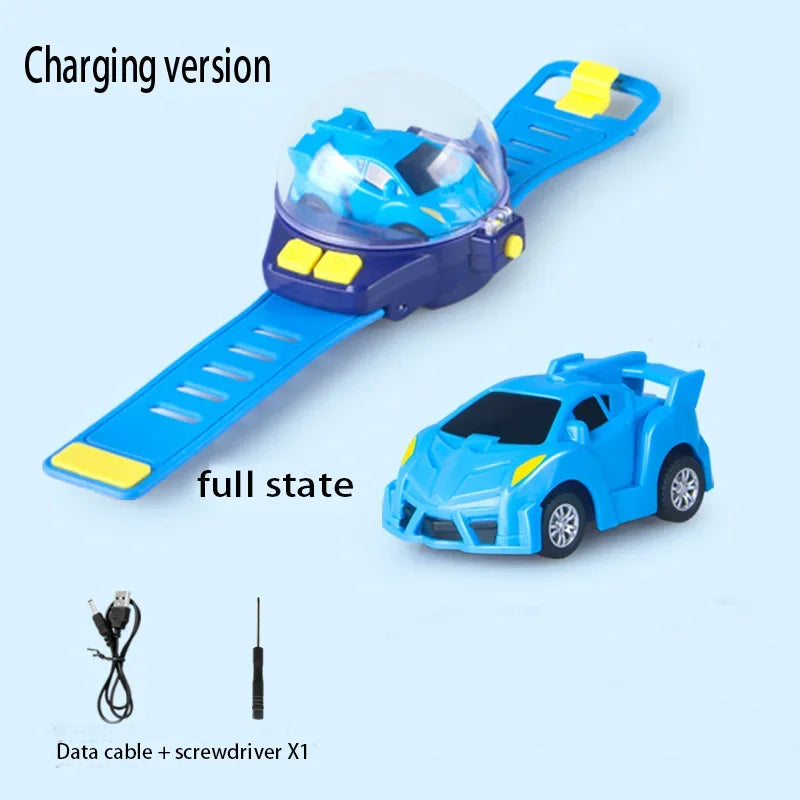 2.4G Mini Watch Control RC Car - Cute Kids’ Companion Toy | Birthday & Christmas Gift for Boys & Girls