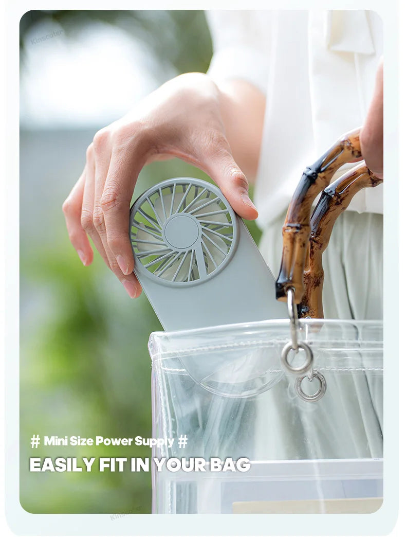 Pockets Mini Portable Fans Handheld USB Rechargeable Hand Fan Mini Desktop Air Cooler Outdoor Fan Cooling Travel Ventilation