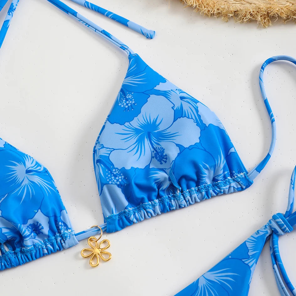 Sexy Micro Bikini Women's Swimsuit 2025 Trend Female Swimwear Two-piece Thong Bikinis Sets Beach Wear Swimming for Bathing Suit