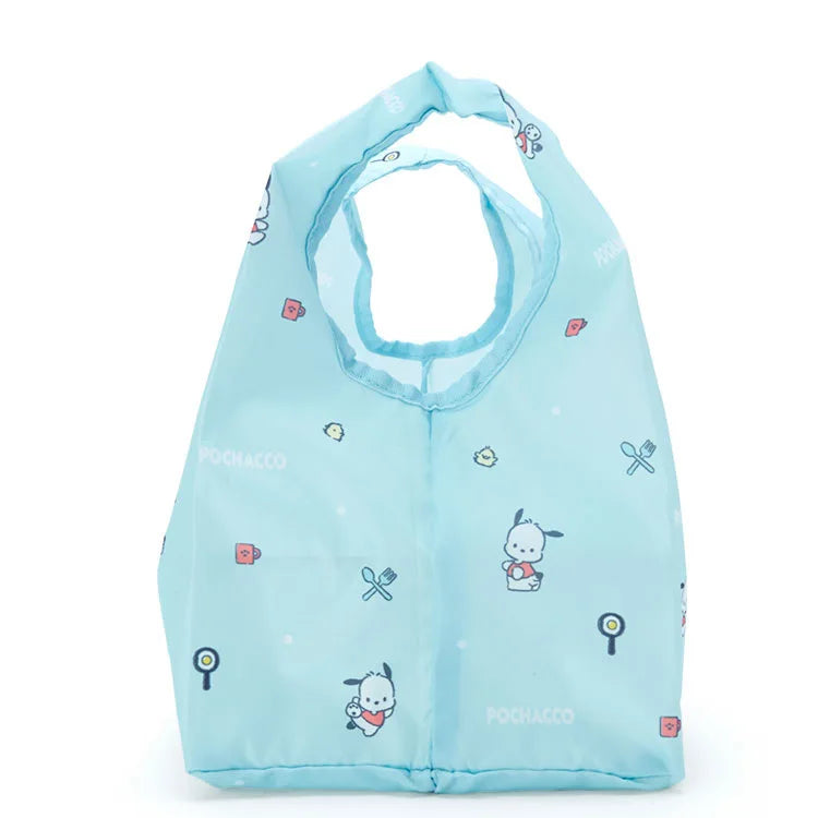 Foldable Hello Kitty Kuromi Melody Cinnamon Cartoon Storage Bag Organizer Folding Large Capacity Shopping Bag Christmas gift