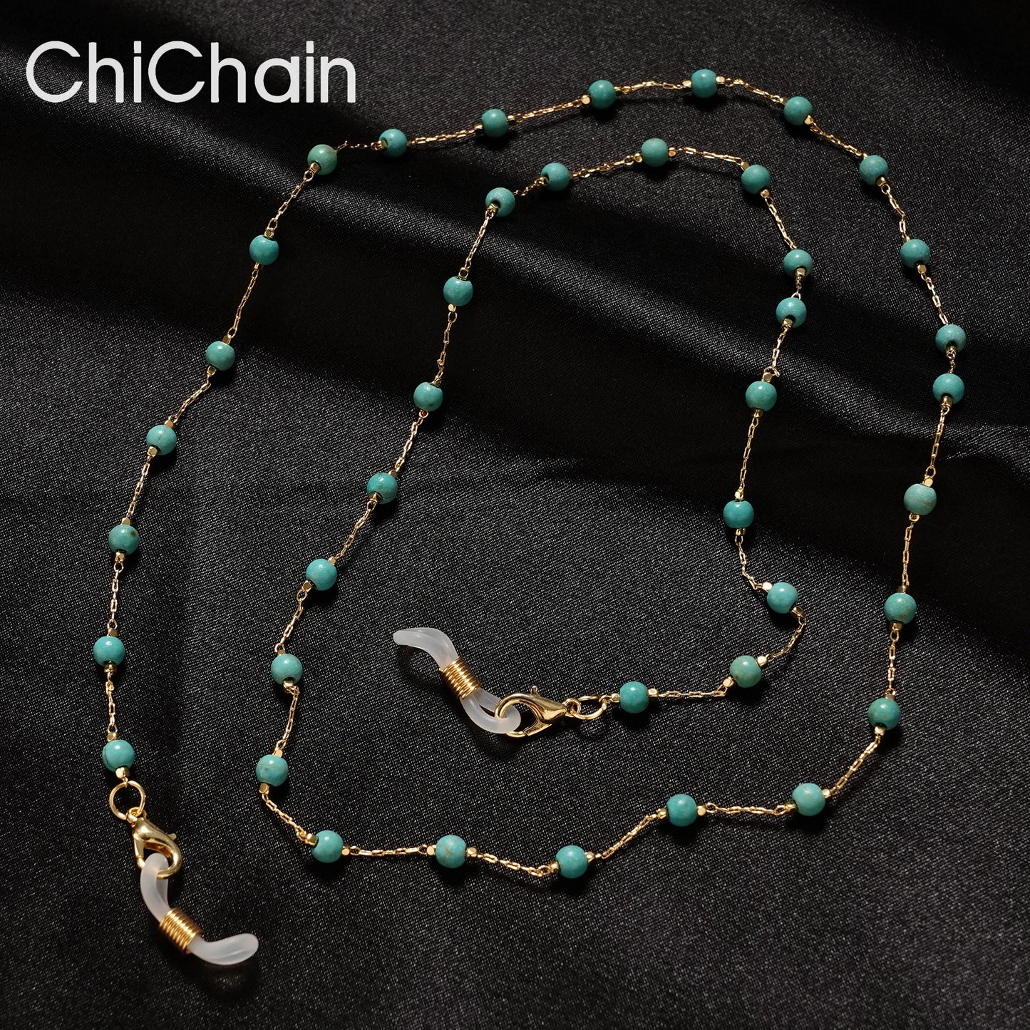 Fashion  Sunglasses Chains for Women Metal Charms Eyeglasses Lanyard Necklace Glasses Holder Strap Cord Eyewear Retainer